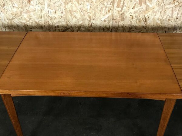 Table à manger en teck des années 60 années 60 burchardt-nielsen design danois