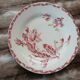 12 antique flat plates in ironstone