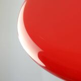 Space-Age Saucer Pendant in Red Plexiglas from Guzzini, 1960s