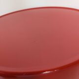 Side table, red bedside table Artemide Giano Giano by Emma Gismondi.