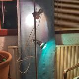 Vintage floor lamp 3 chrome spots France 1970