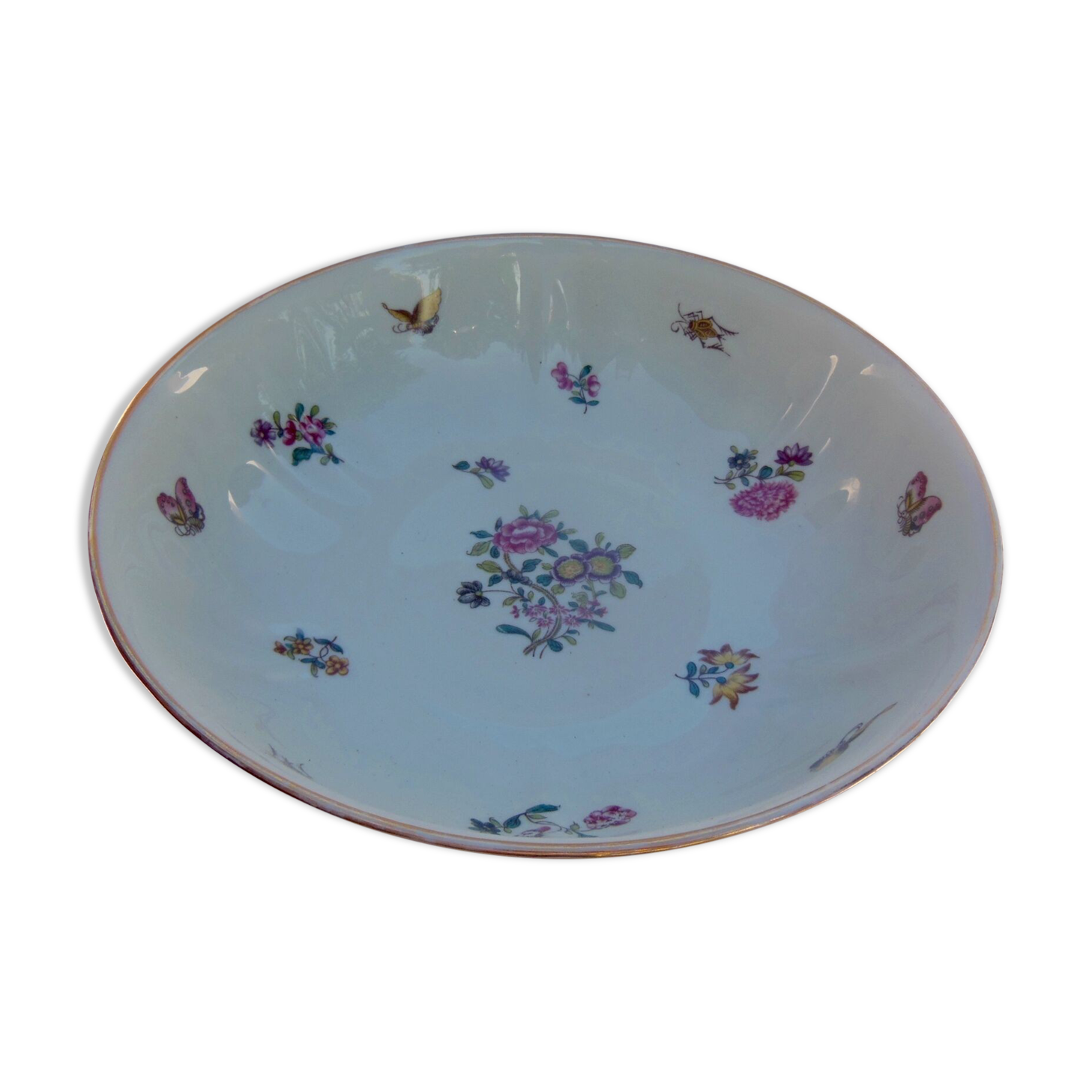 Saladier en porcelaine estampillé bernardaud - limoges