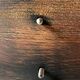 Vintage wall-mounted coat rack in solid wood - 6 hooks