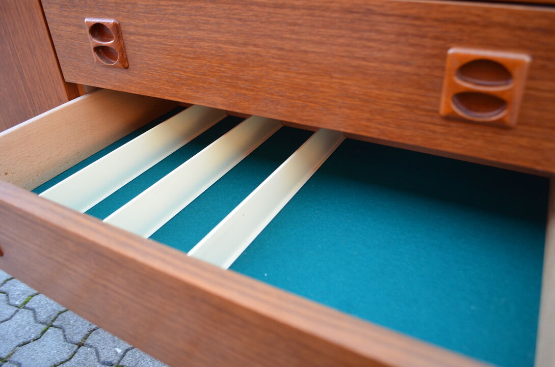 Danish modern teak sideboard