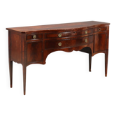 Antique mahogany sideboard with drawers, Italy, late 19th century.