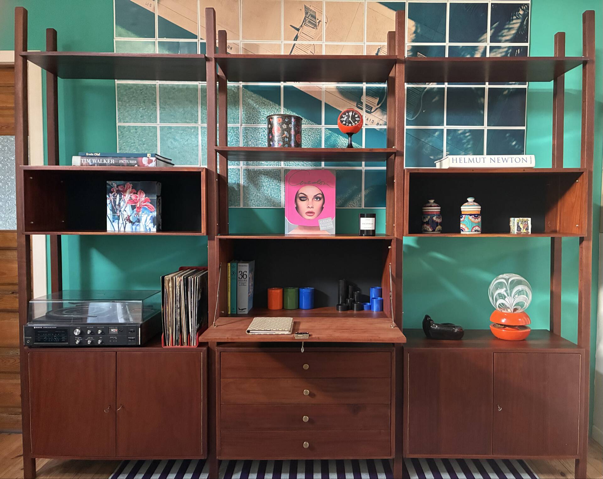 Vintage Scandinavian Library Olaio