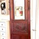 Wall mounted coat rack