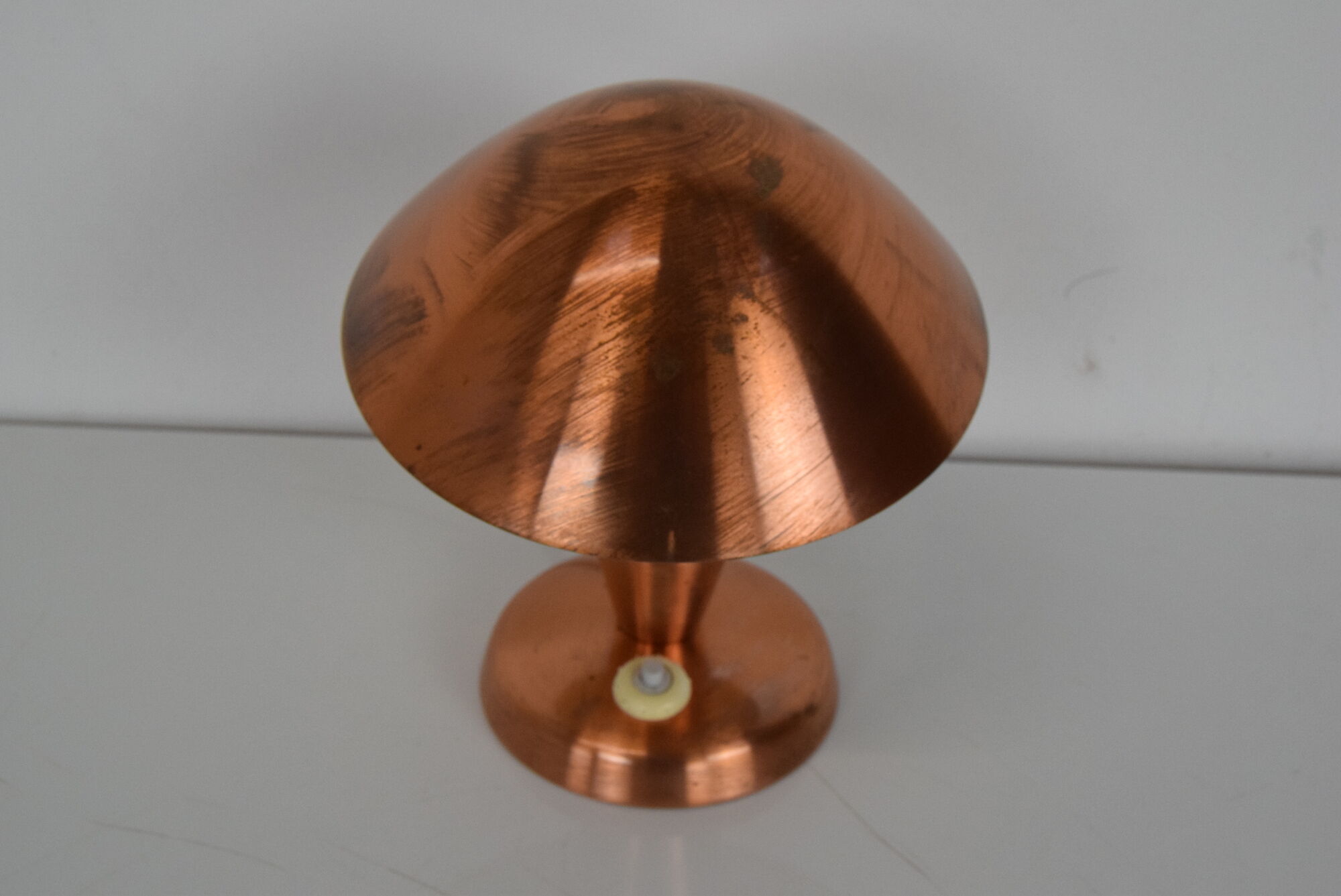 Art deco table lamp with flexible shade,1930's