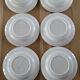 6 vintage deep plates, floral pattern