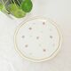 Set of 4 flowery plates in Limoges B & Cie porcelain