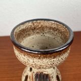 Mid-century modern Danish studio pottery candlestick by Tingkeramik, 1960s