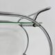 Art deco bar cart trolley chrome tubular, 1930s