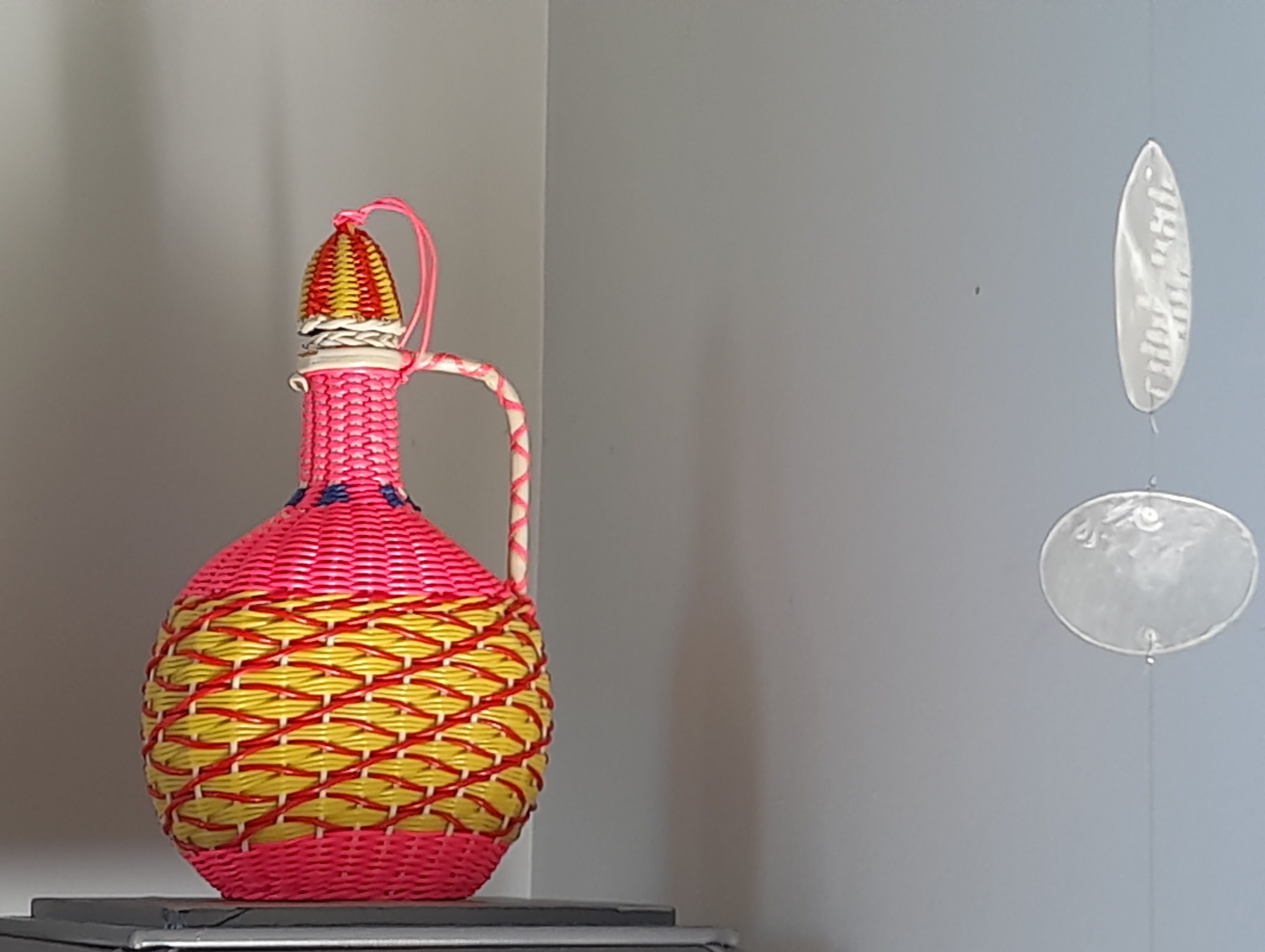 Bottle viresa scoubidous 60s