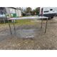 Stainless steel communal table