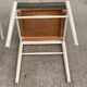 3 Scandinavian Baumann style chairs, steel and white and dark green crocodile leather