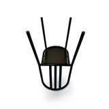 6 chaises Rober Mallet Stevens Noires