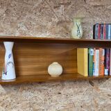1970 teak shelf by Wilhelm Renz