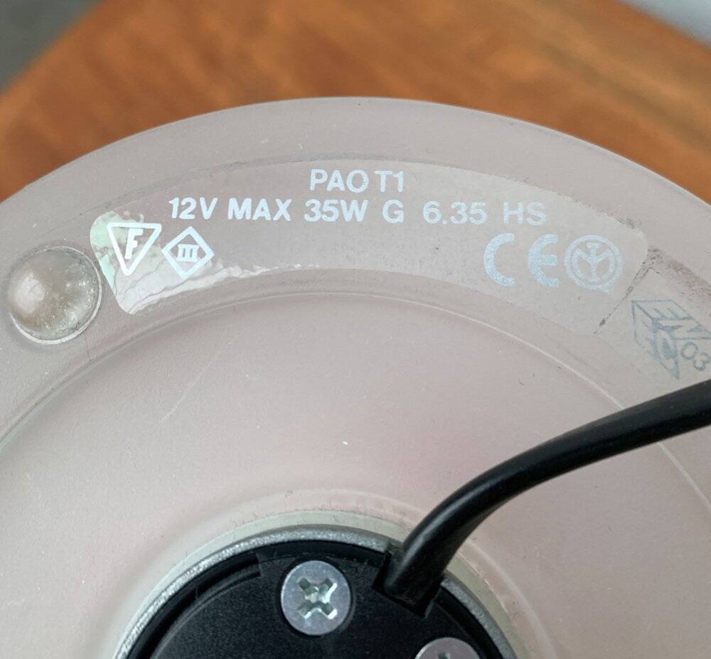 Postmodern Table Lamp Pao T1 by Matteo Thun for Arteluce, Italy, 1990s