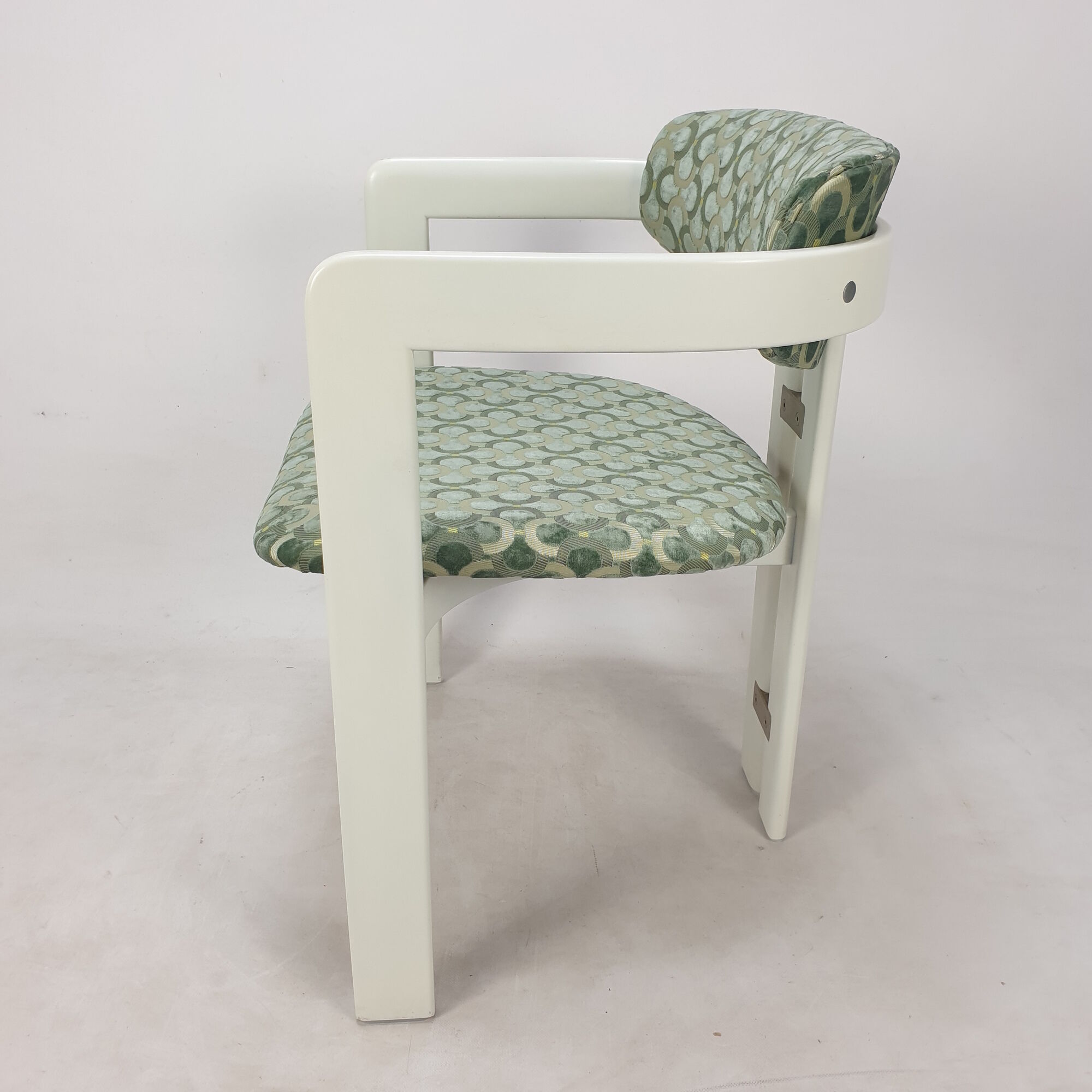 Augusto Savini for Pozzi Set of Four 'Pamplona' Chairs, Italy 1970's