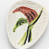 Pair of bird cup by Alessio Tasca Italian ceramist