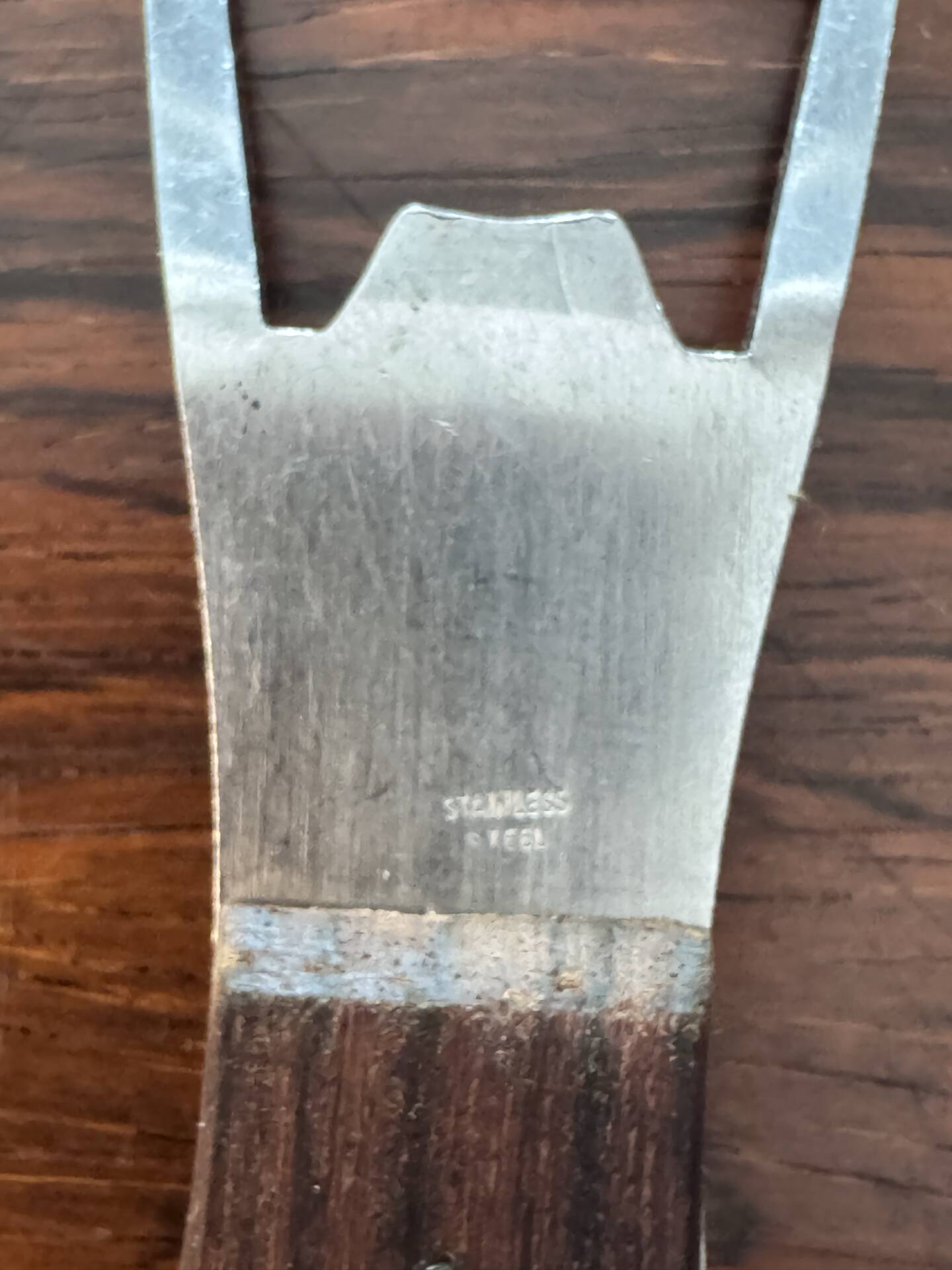 Vintage flesopener ‘Neptune’ flesopener Carl Auböck III