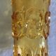 Old flutes in molded glass, pressed