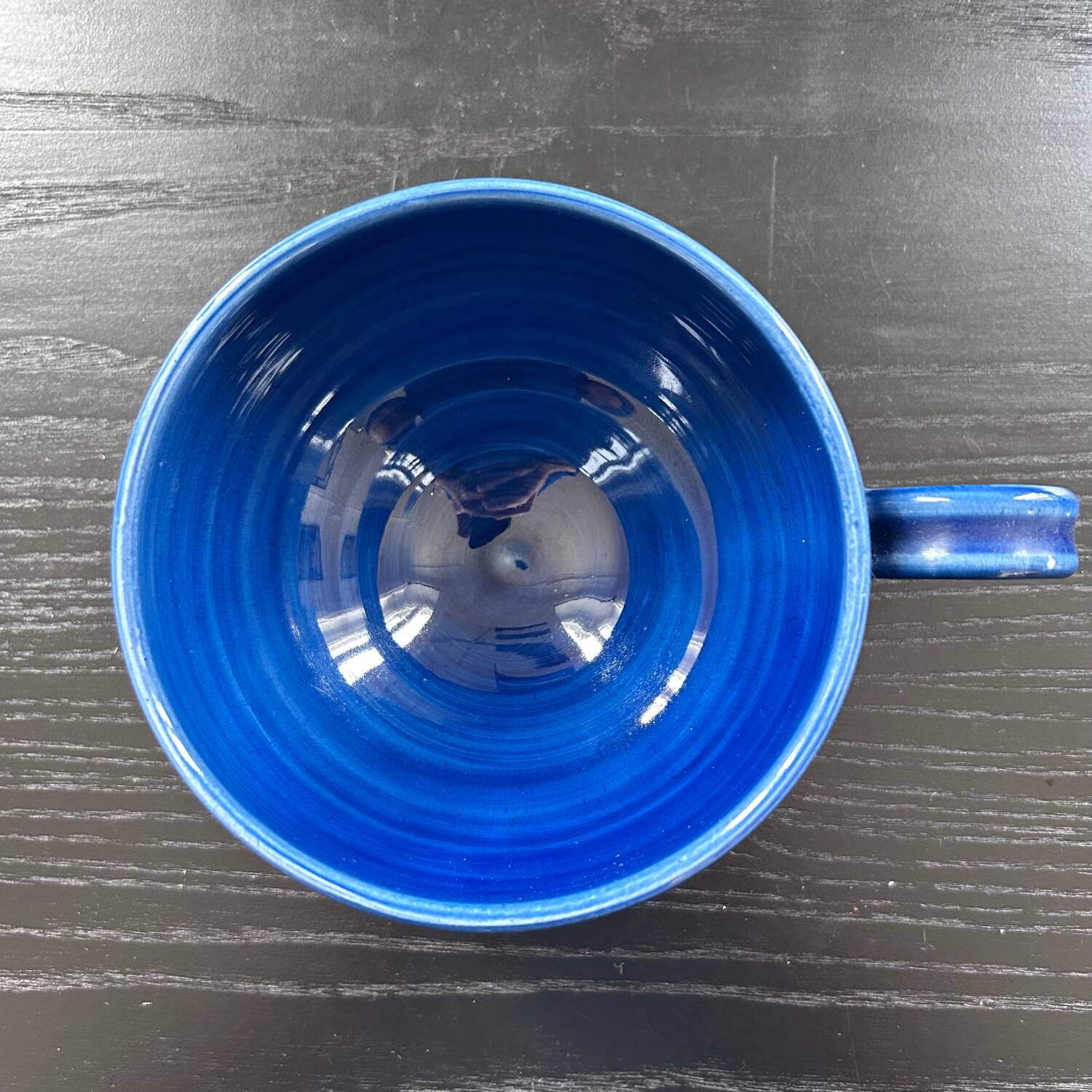 Vallauris bowl with handle