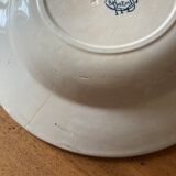 Paire d’assiettes à soupe Choisy le Roi
