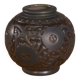 Art Deco ceramic vase by Georges Condé, Mougin Nancy, France, 1930s
