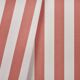 Pair of terracotta striped fabric wall sconces