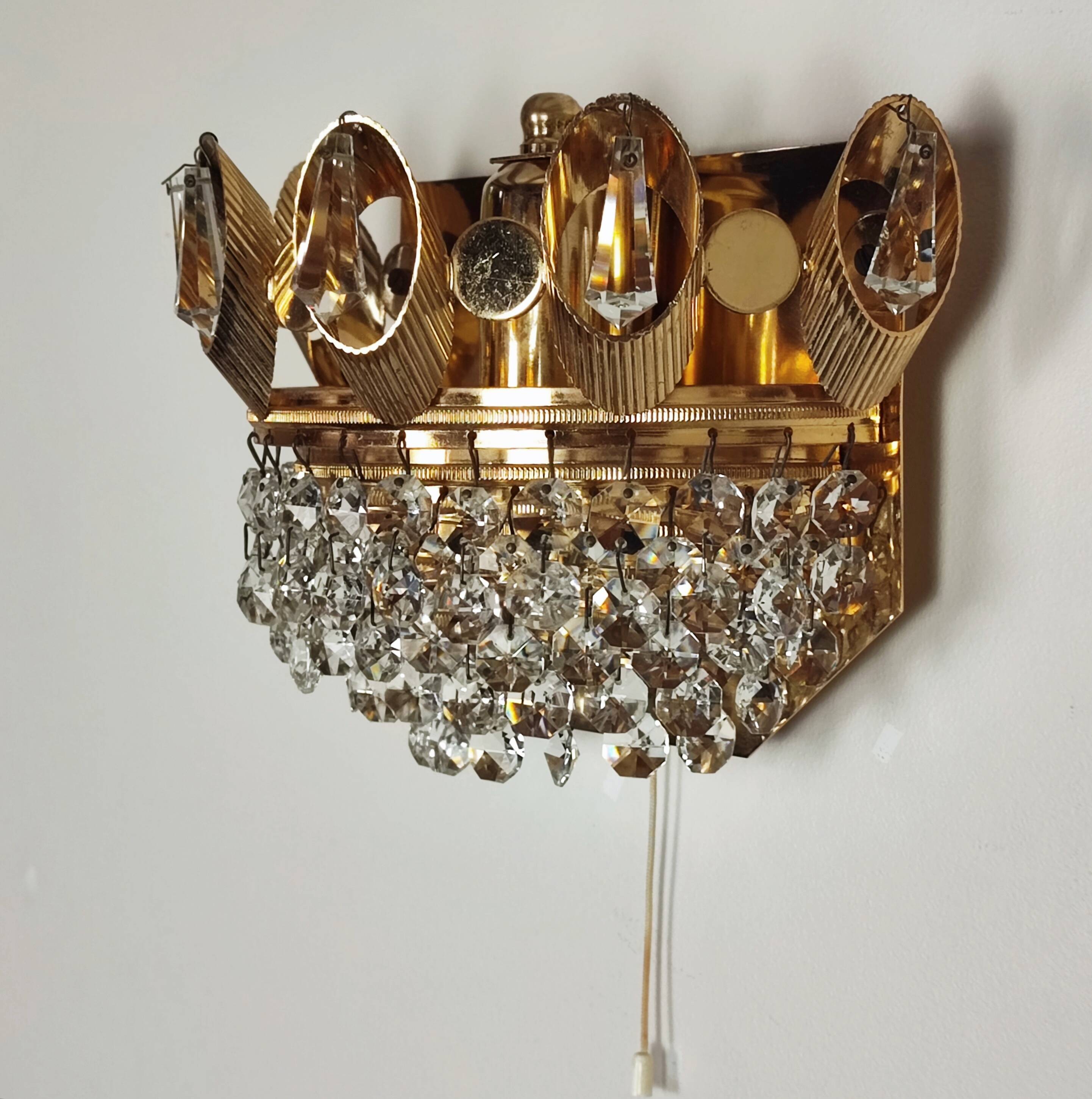 Pair of Palwa wall lights from the 60s