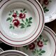 Set of 12 vintage soup plates - Les Roses -