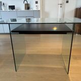 Artelano glass & wood desk