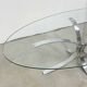 Vintage oval coffee table