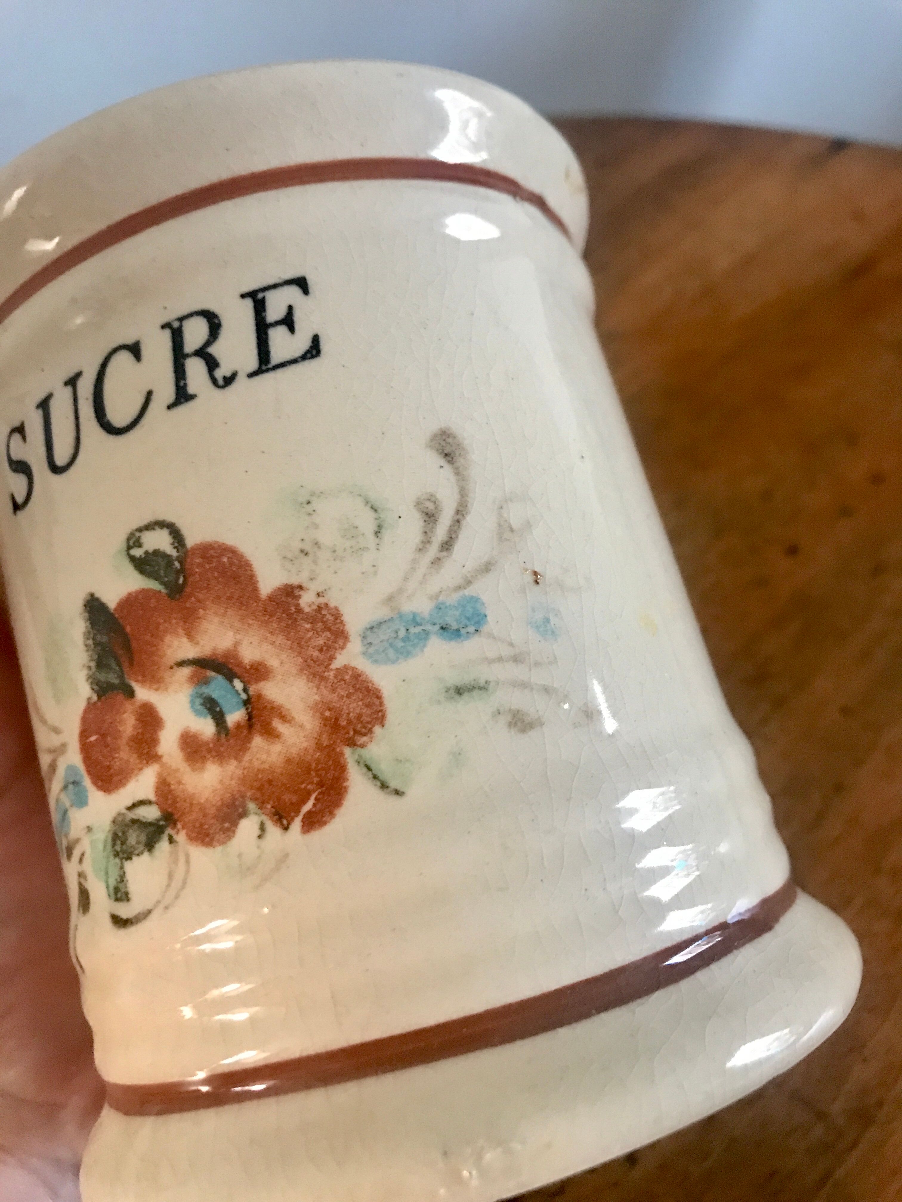 Pot with "SuCre" natural tones