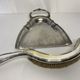 Old table shovel picks up crumbs silver metal early twentieth century