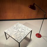 Vintage 1970s Calacatta marble coffee table