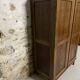 Antique wardrobe in solid oak