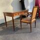 Louis XVI style desk with are armchair