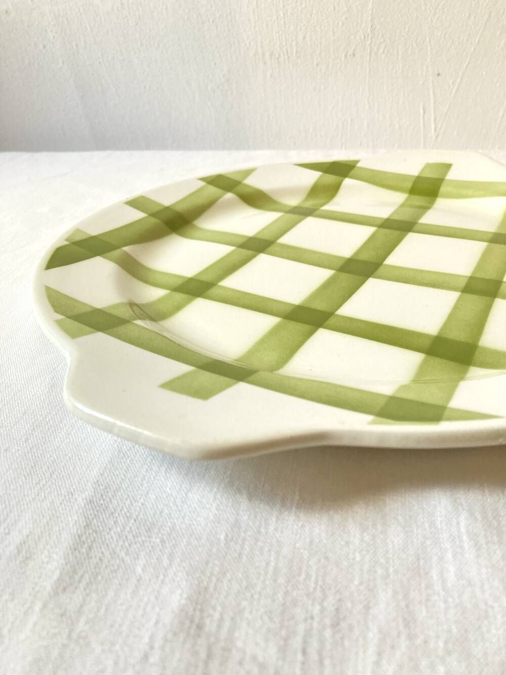 Set of three serving dishes, Moulins des Loups, model "Tablecloth"