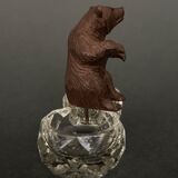 Pepper shaker with bear decoration Black Forest Black Forest early twentieth century