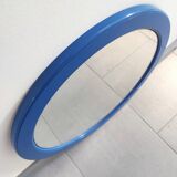 Miroir rond bleu, 1970