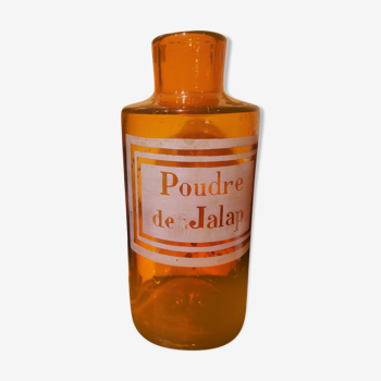 Pharmacy bottle, amber