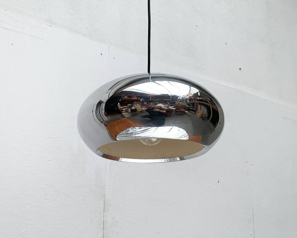 Mid-century Danish suspension light by Jo Hammerborg for Fog & Mørup, 1960s.