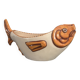 Saucière poisson faïence - Yvon  ROY - art déco /vintage
