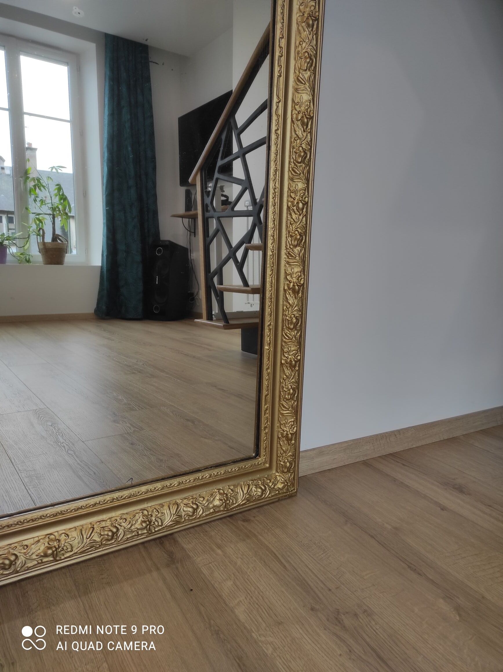 Old mirror Louis Philippe 140/86 cm