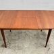 Table scandinave en teck avec rallonge