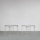 1970s Pair of lucite side tables by iTRE, Italy