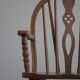 Windsor chair in oak, Edwardian style, 19th century