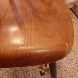Set of 2 original signed Scandinavian chairs